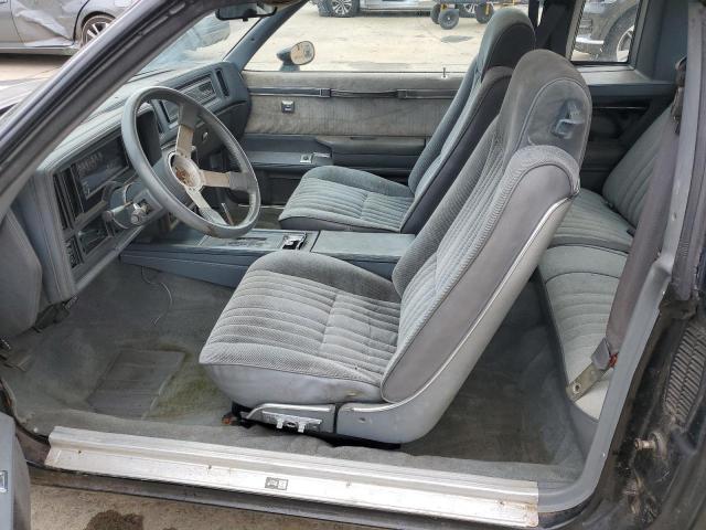 1G4GJ1179HP428886 - 1987 BUICK REGAL BLACK photo 7