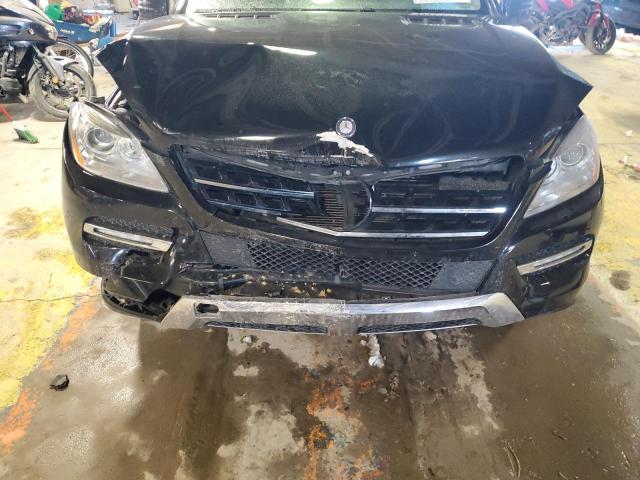 4JGDA5HBXCA090091 - 2012 MERCEDES-BENZ ML 350 4MATIC BLACK photo 12