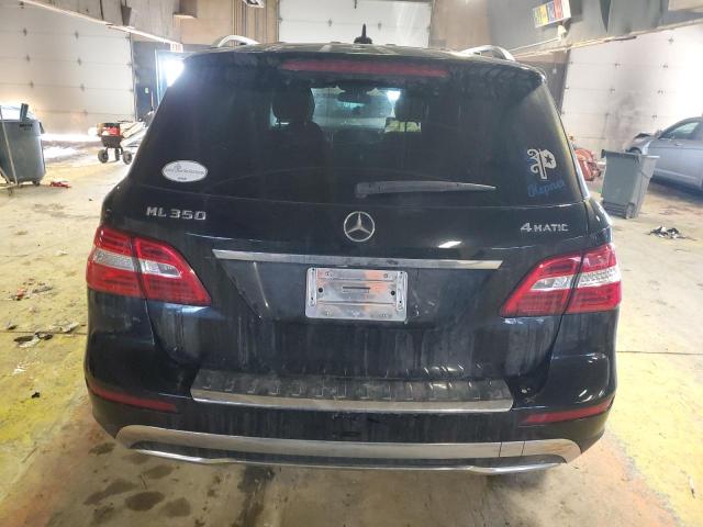 4JGDA5HBXCA090091 - 2012 MERCEDES-BENZ ML 350 4MATIC BLACK photo 6