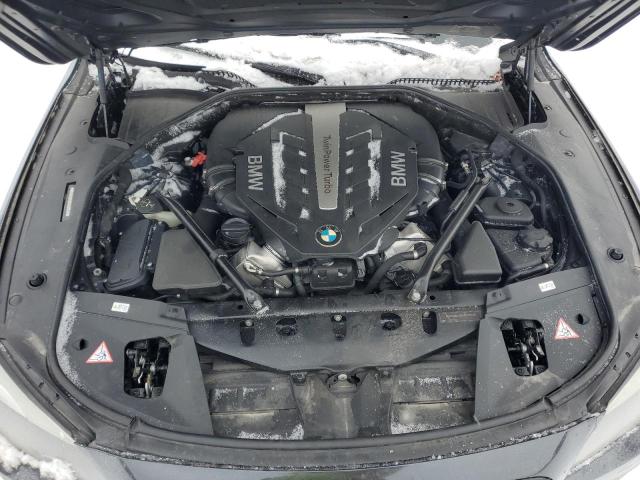 WBAKC8C53CC435648 - 2012 BMW 750 LXI GRAY photo 11