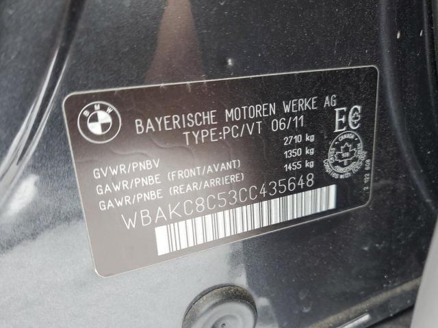 WBAKC8C53CC435648 - 2012 BMW 750 LXI GRAY photo 13