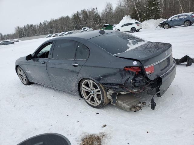 WBAKC8C53CC435648 - 2012 BMW 750 LXI GRAY photo 2