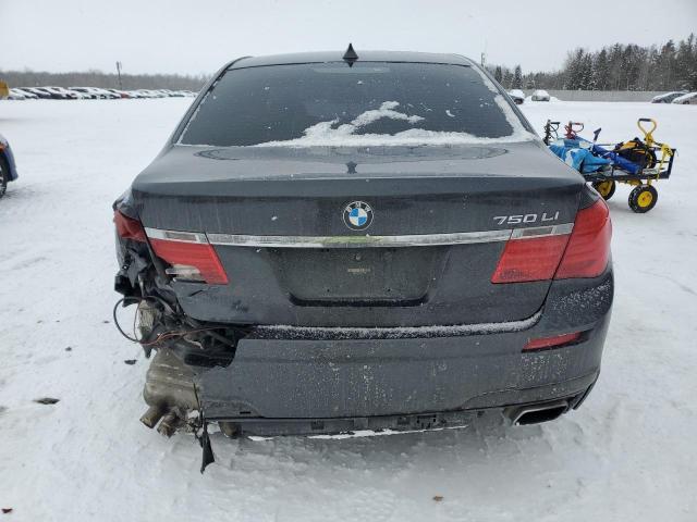 WBAKC8C53CC435648 - 2012 BMW 750 LXI GRAY photo 6