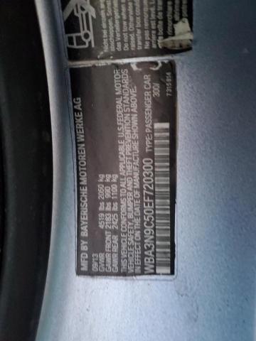 WBA3N9C50EF720300 - 2014 BMW 428 XI Синий фото 12