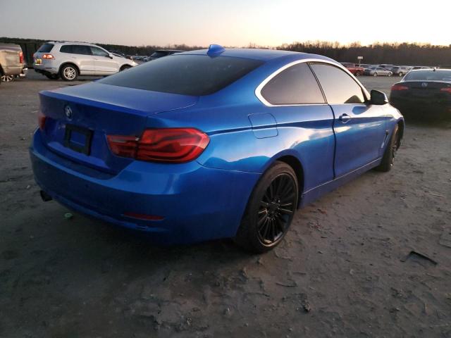 WBA3N9C50EF720300 - 2014 BMW 428 XI BLUE photo 3