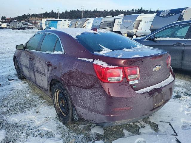 1G11C5SLXFF269749 - 2015 CHEVROLET MALIBU 1LT BURGUNDY photo 2