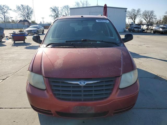 1A4GP45R86B739536 - 2006 CHRYSLER TOWN & COU წითელი ფოტო 5