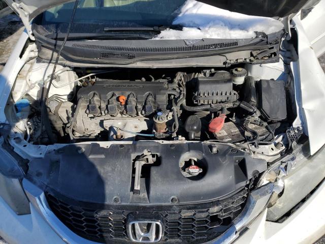 19XFB2F98EE014071 - 2014 HONDA CIVIC EXL თეთრი ფოტო 11