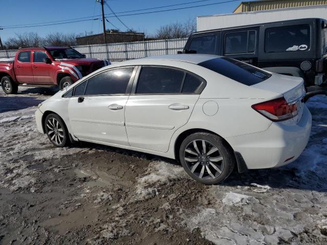 19XFB2F98EE014071 - 2014 HONDA CIVIC EXL თეთრი ფოტო 2