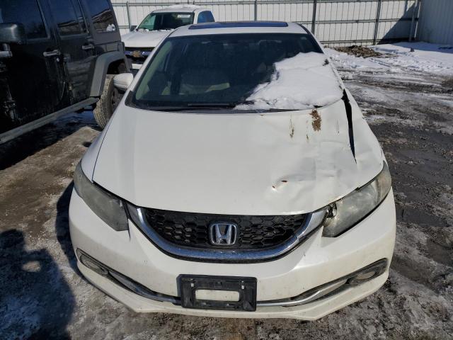 19XFB2F98EE014071 - 2014 HONDA CIVIC EXL თეთრი ფოტო 5