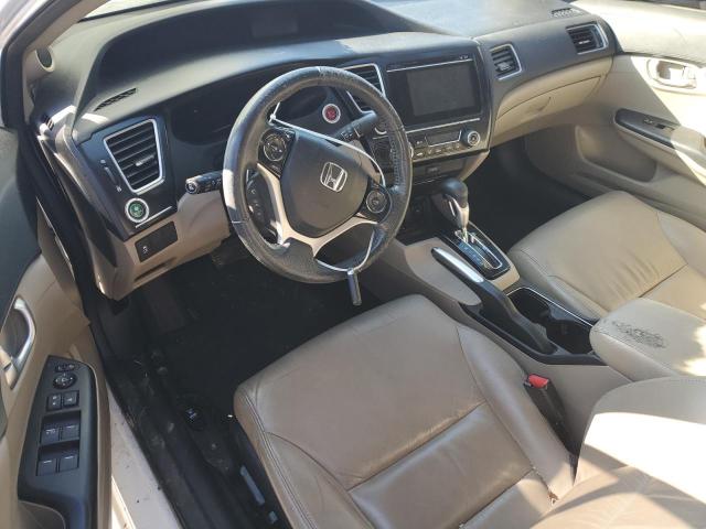 19XFB2F98EE014071 - 2014 HONDA CIVIC EXL თეთრი ფოტო 8