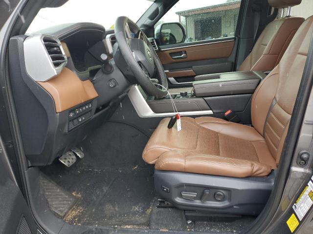 5TFMA5EC6PX013383 - 2023 TOYOTA TUNDRA CREWMAX PLATINUM ნაცრისფერი ფოტო 7