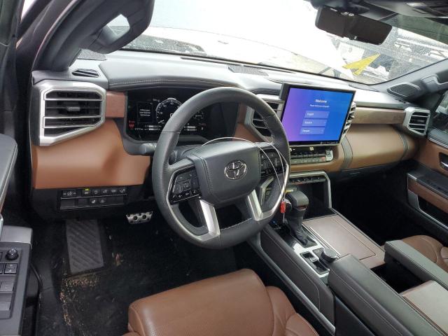 5TFMA5EC6PX013383 - 2023 TOYOTA TUNDRA CREWMAX PLATINUM ნაცრისფერი ფოტო 8