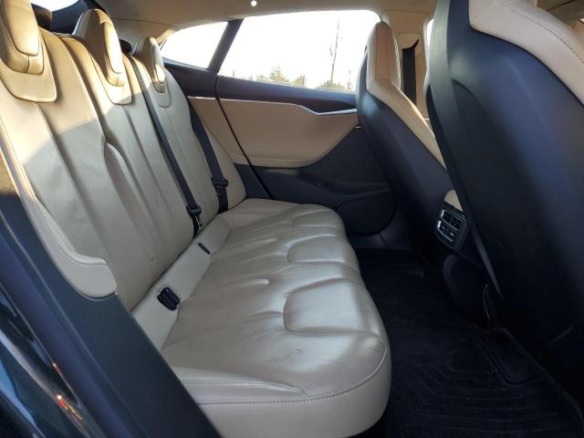 5YJSA1H11EFP43722 - 2014 TESLA MODEL S GREEN photo 10