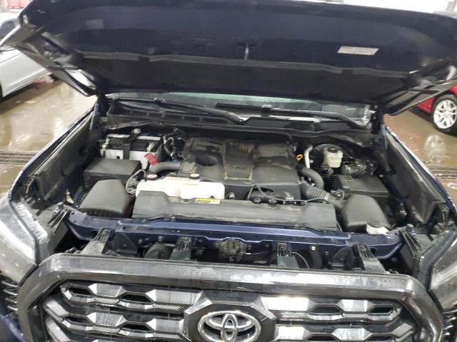 5TFNA5DB3NX010399 - 2022 TOYOTA TUNDRA CREWMAX PLATINUM ლურჯი ფოტო 11