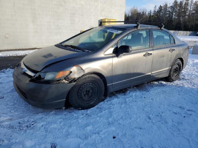 2HGFA16346H005013 - 2006 HONDA CIVIC DX VP Մոխրագույն լուսանկար 1