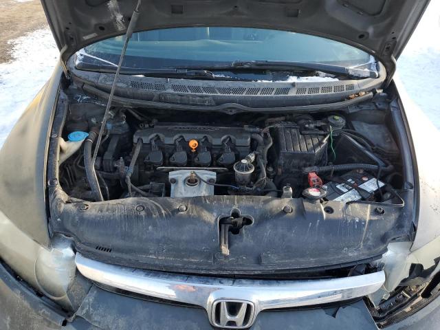 2HGFA16346H005013 - 2006 HONDA CIVIC DX VP Մոխրագույն լուսանկար 11