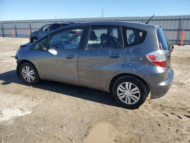 JHMGE8H30DC053698 - 2013 HONDA FIT GRAY photo 2