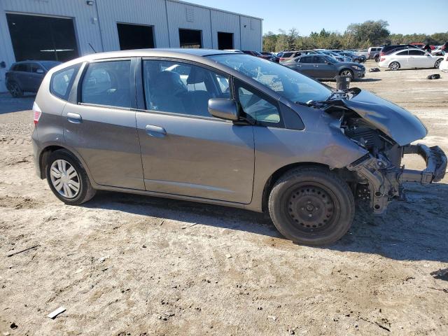 JHMGE8H30DC053698 - 2013 HONDA FIT GRAY photo 4
