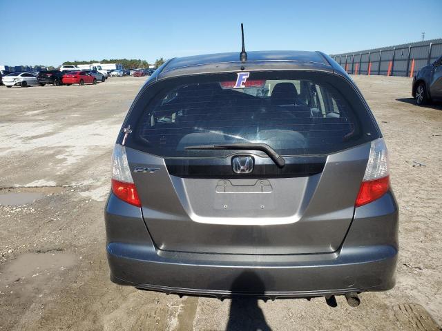 JHMGE8H30DC053698 - 2013 HONDA FIT GRAY photo 6