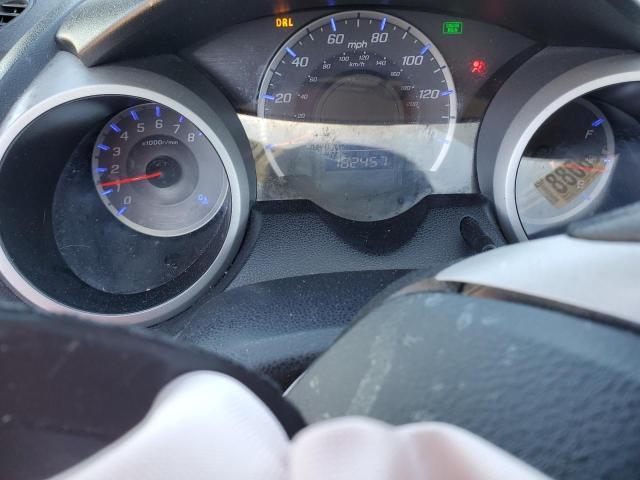 JHMGE8H30DC053698 - 2013 HONDA FIT GRAY photo 9