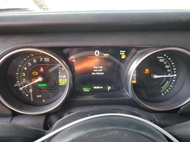 1C4JJXP65MW654578 - 2021 JEEP WRANGLER U SAHARA 4XE WHITE photo 9