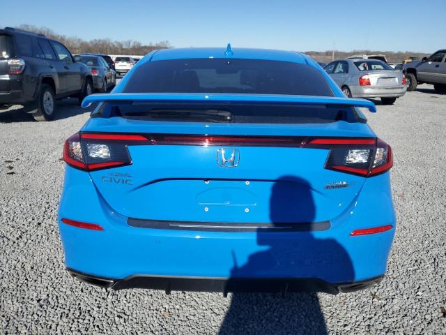 19XFL1G88RE021699 - 2024 HONDA CIVIC SPORT TOURING BLUE photo 6
