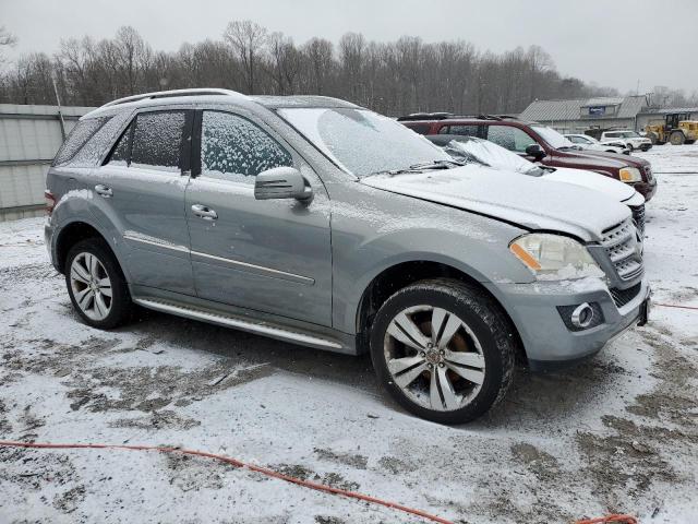 4JGBB8GB5BA671780 - 2011 MERCEDES-BENZ ML 350 4MATIC SILVER photo 4