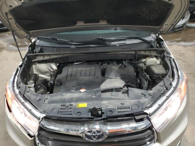 5TDJKRFH8GS230389 - 2016 TOYOTA HIGHLANDER XLE TAN photo 12