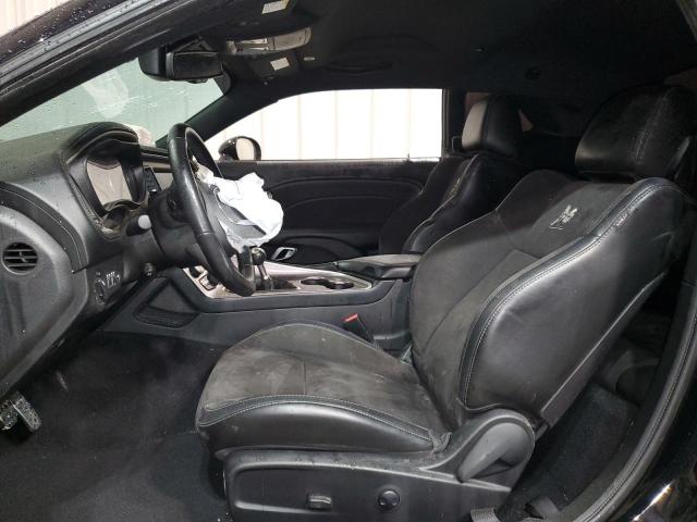 2C3CDZFJ2NH258193 - 2022 DODGE CHALLENGER R/T SCAT PACK BLACK photo 7