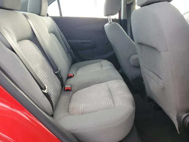 1G1JB5SG7F4165642 - 2015 CHEVROLET SONIC LS 红色 照片 10