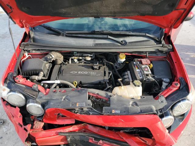 1G1JB5SG7F4165642 - 2015 CHEVROLET SONIC LS 红色 照片 11
