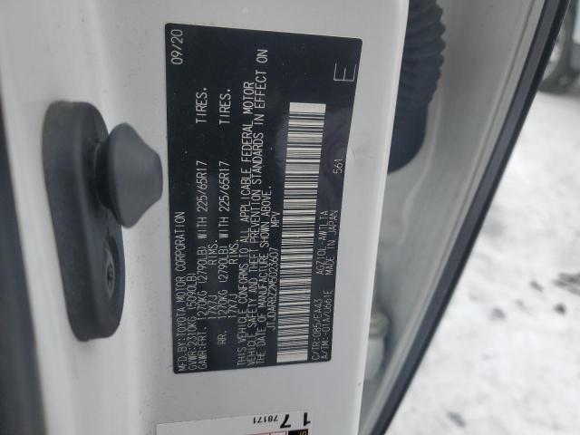 JTJDARBZ2M5023607 - 2021 LEXUS NX 300 BASE თეთრი ფოტო 13