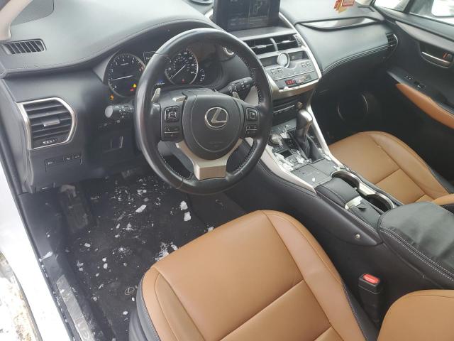 JTJDARBZ2M5023607 - 2021 LEXUS NX 300 BASE თეთრი ფოტო 8