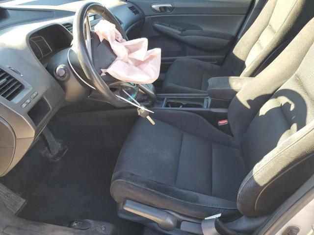 2HGFA1F66BH549663 - 2011 HONDA CIVIC LX-S ვერცხლისფერი ფოტო 7