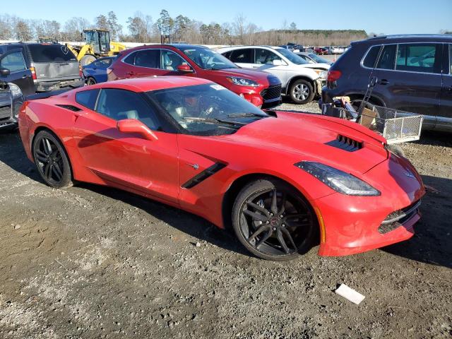 1G1YA2D7XJ5104883 - 2018 CHEVROLET CORVETTE STINGRAY 1LT RED photo 4