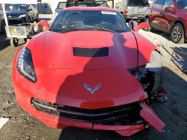 1G1YA2D7XJ5104883 - 2018 CHEVROLET CORVETTE STINGRAY 1LT RED photo 5