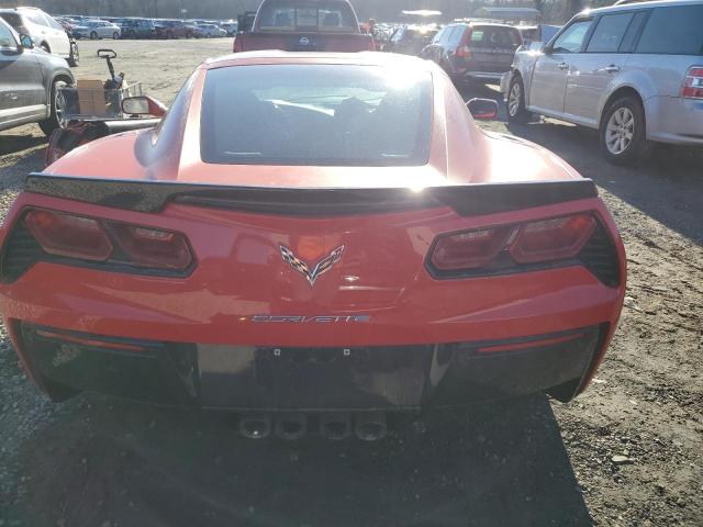 1G1YA2D7XJ5104883 - 2018 CHEVROLET CORVETTE STINGRAY 1LT RED photo 6