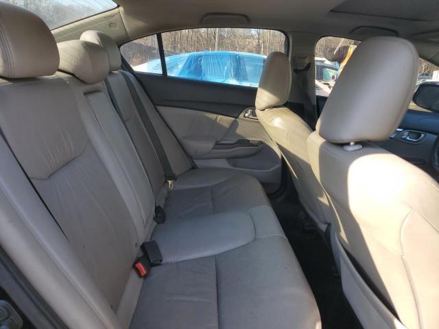2HGFB2F90DH502824 - 2013 HONDA CIVIC EXL BLACK photo 10
