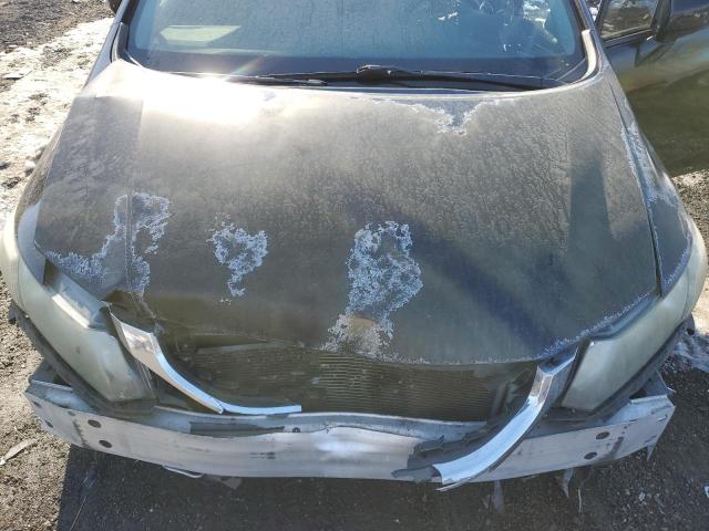 2HGFB2F90DH502824 - 2013 HONDA CIVIC EXL BLACK photo 11