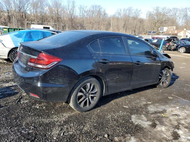 2HGFB2F90DH502824 - 2013 HONDA CIVIC EXL BLACK photo 3