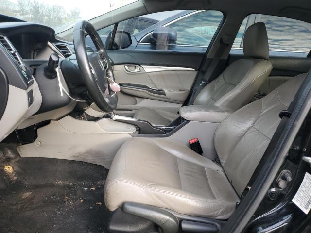 2HGFB2F90DH502824 - 2013 HONDA CIVIC EXL BLACK photo 7