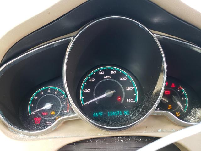 1G1ZC5E08CF165759 - 2012 CHEVROLET MALIBU 1LT თაფლისფერი ფოტო 9