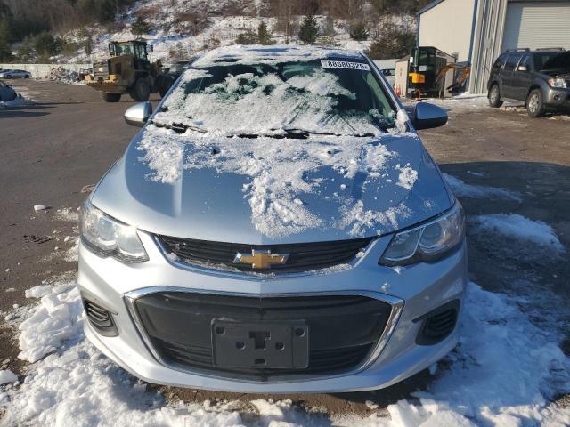 1G1JB5SH1H4165079 - 2017 CHEVROLET SONIC LS SILVER photo 5