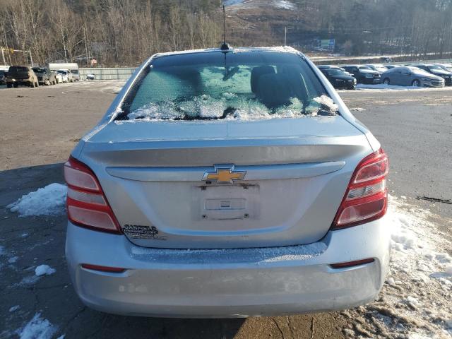 1G1JB5SH1H4165079 - 2017 CHEVROLET SONIC LS SILVER photo 6