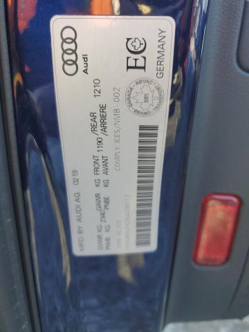 WAUB4CF52KA039717 - 2019 AUDI S5 PREMIUM PLUS 蓝色 照片 13