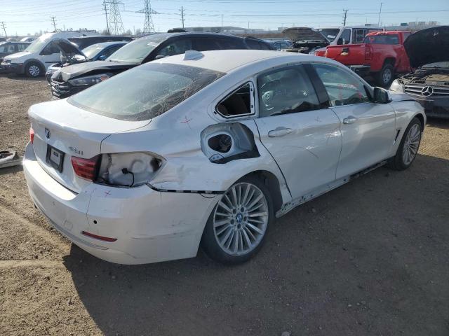 WBA4A7C56FD414459 - 2015 BMW 428 XI GRAN COUPE WHITE photo 3