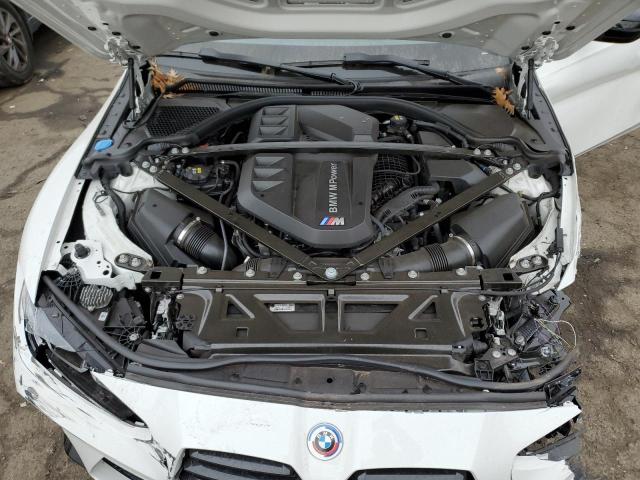 WBS43AY08NFM90896 - 2022 BMW M3 COMPETITION WHITE photo 11