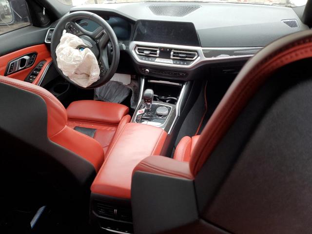 WBS43AY08NFM90896 - 2022 BMW M3 COMPETITION WHITE photo 8