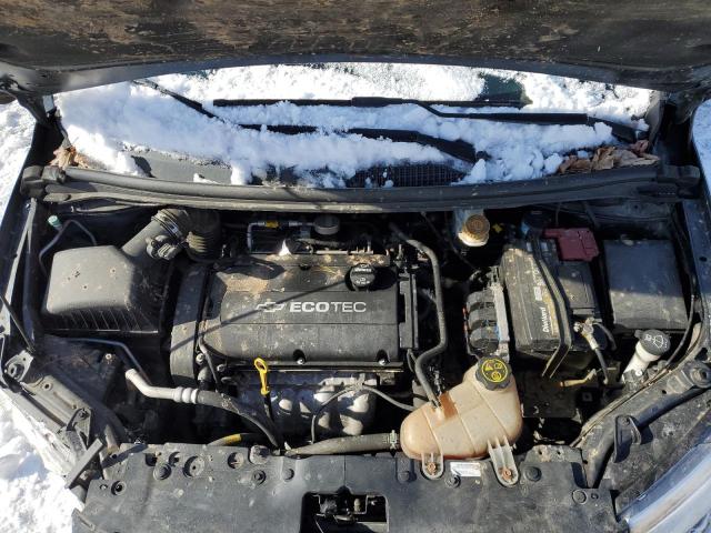 1G1JB5SH5H4156319 - 2017 CHEVROLET SONIC LS GRAY photo 11